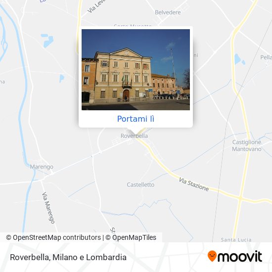 Mappa Roverbella