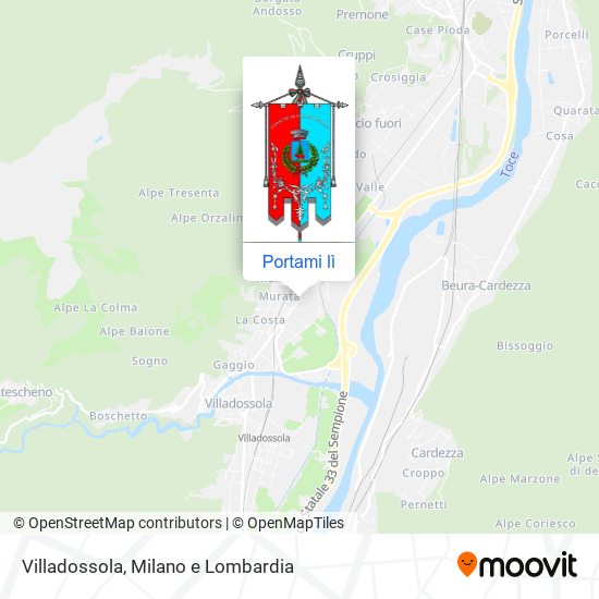 Mappa Villadossola