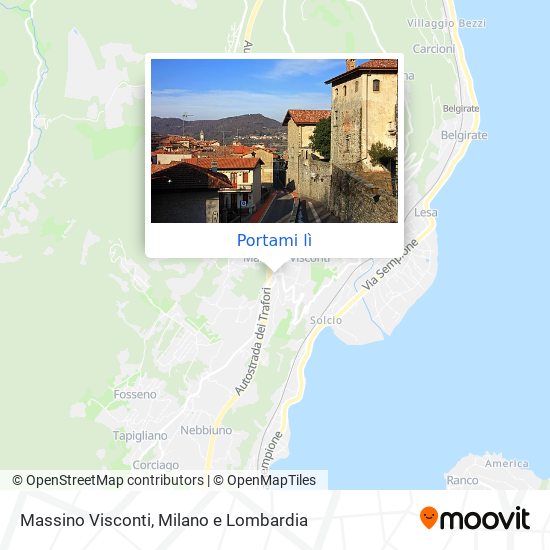 Mappa Massino Visconti