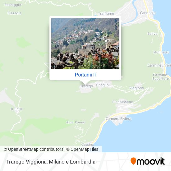 Mappa Trarego Viggiona