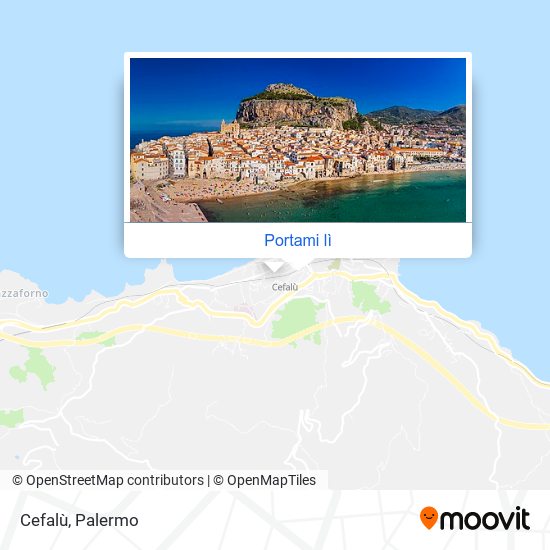 Mappa Cefalù