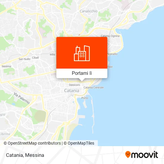 Mappa Catania