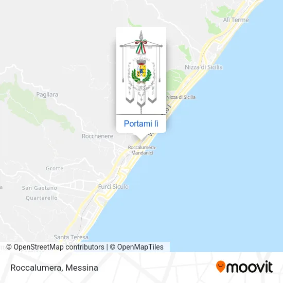 Mappa Roccalumera