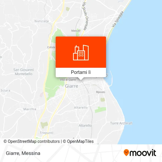 Mappa Giarre