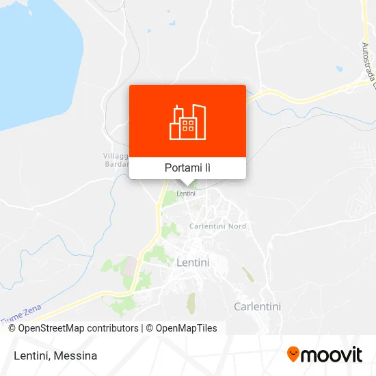 Mappa Lentini
