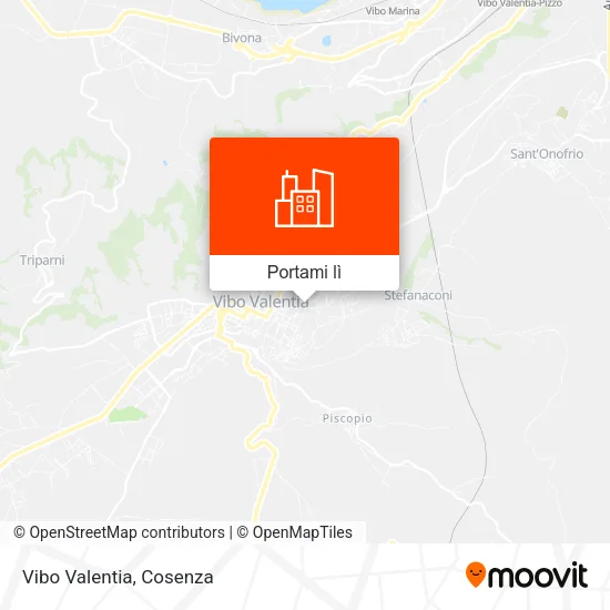 Mappa Vibo Valentia