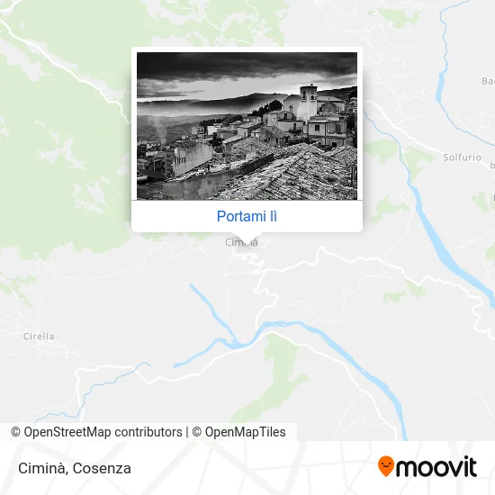 Mappa Ciminà