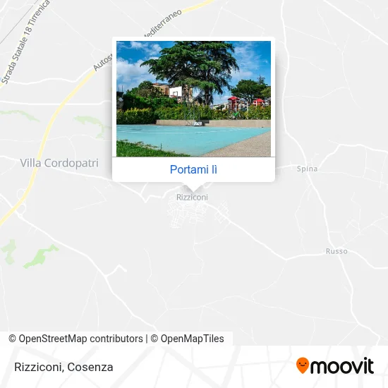 Mappa Rizziconi