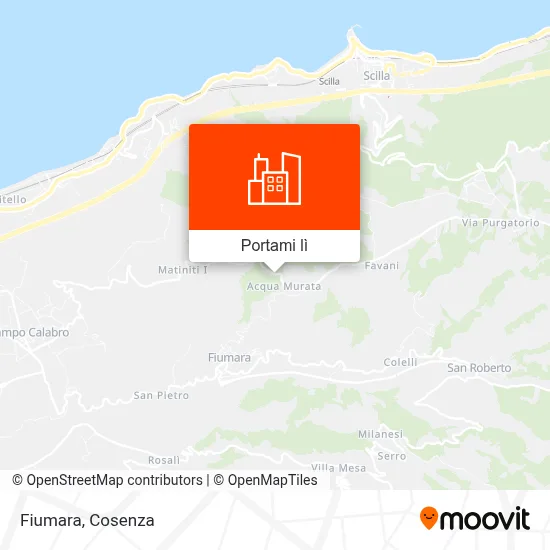 Mappa Fiumara