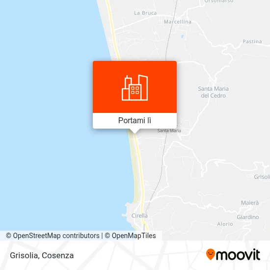 Mappa Grisolia
