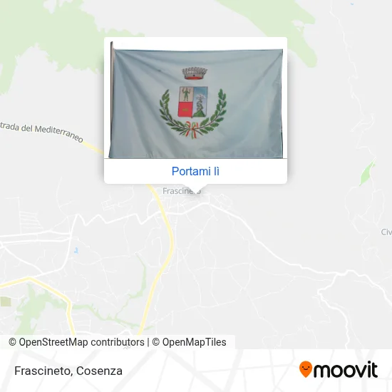 Mappa Frascineto