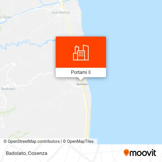 Mappa Badolato