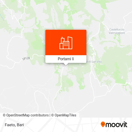 Mappa Faeto