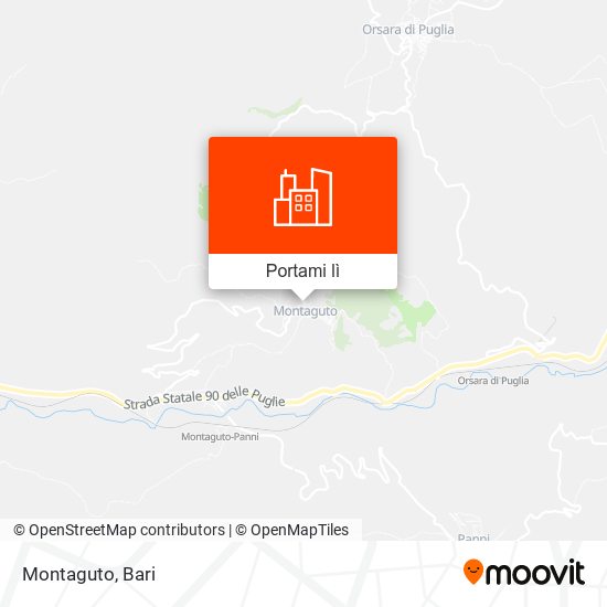 Mappa Montaguto