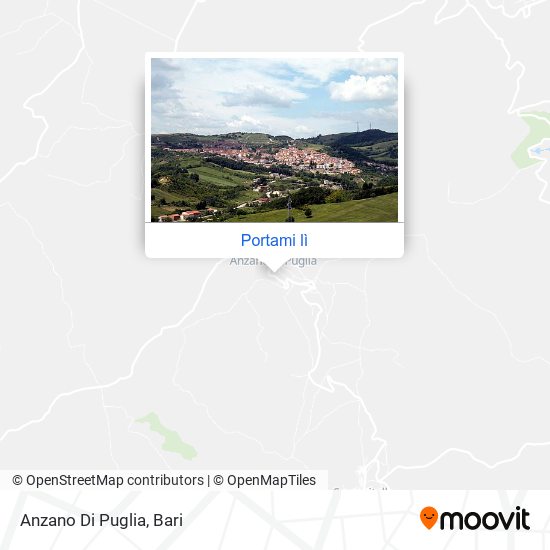 Mappa Anzano Di Puglia