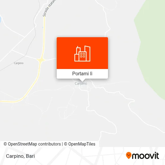 Mappa Carpino
