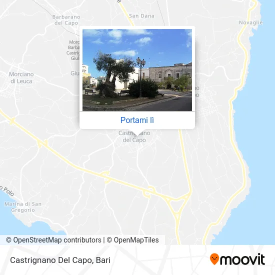 Mappa Castrignano Del Capo