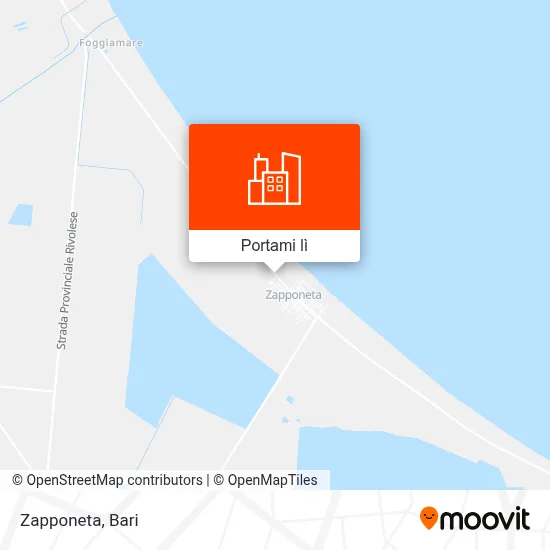 Mappa Zapponeta