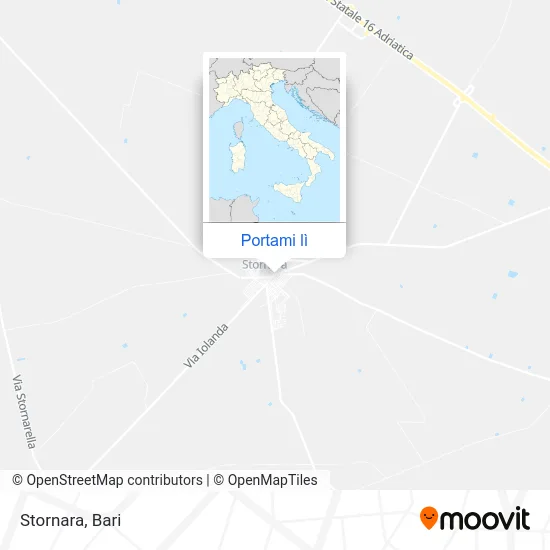 Mappa Stornara
