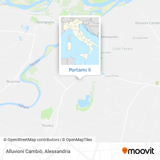 Mappa Alluvioni Cambiò