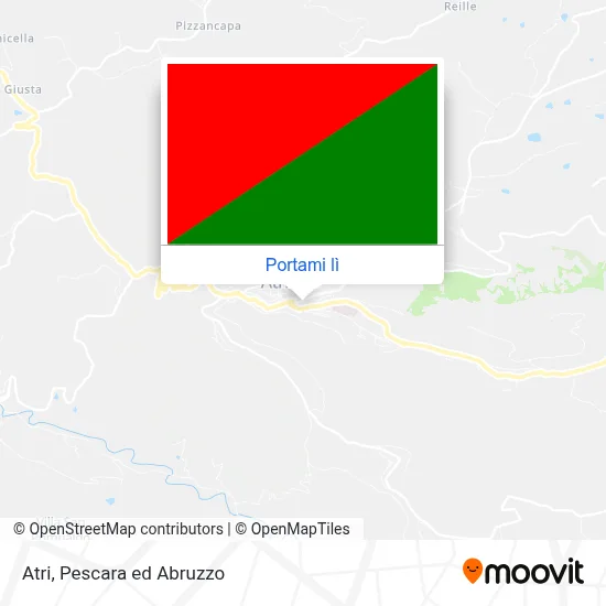 Mappa Atri