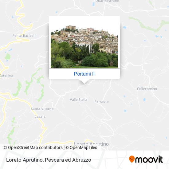 Mappa Loreto Aprutino