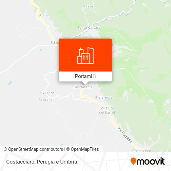 Mappa Costacciaro