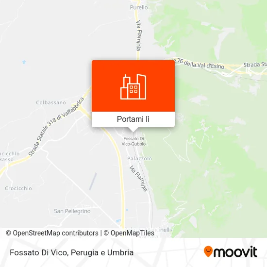 Mappa Fossato Di Vico