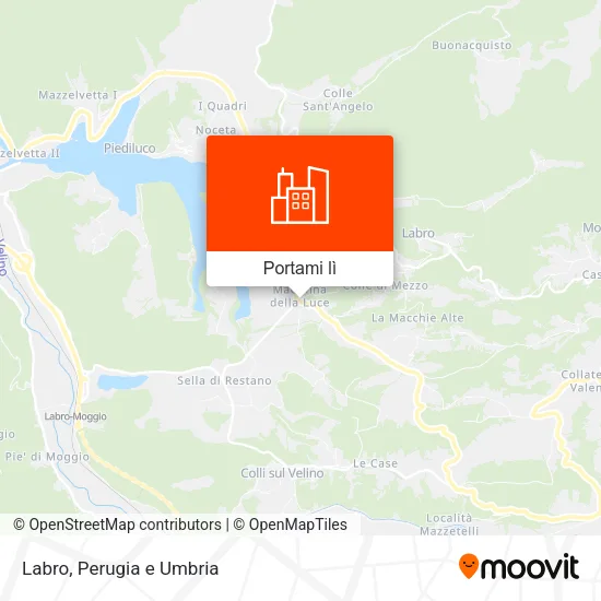 Mappa Labro