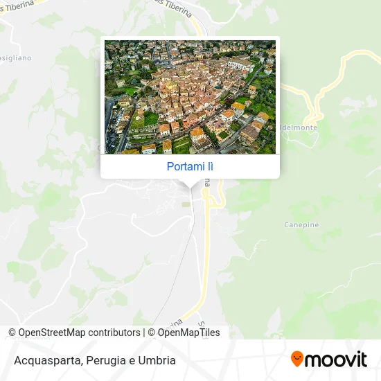 Mappa Acquasparta