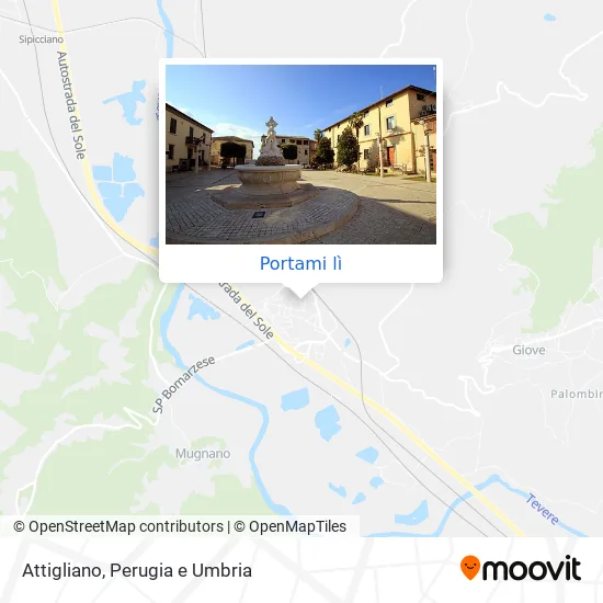 Mappa Attigliano