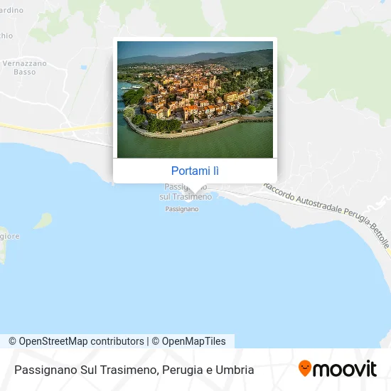 Mappa Passignano Sul Trasimeno