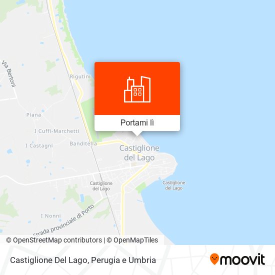 Mappa Castiglione Del Lago
