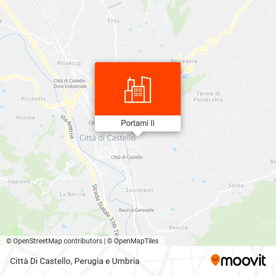 Mappa Città Di Castello