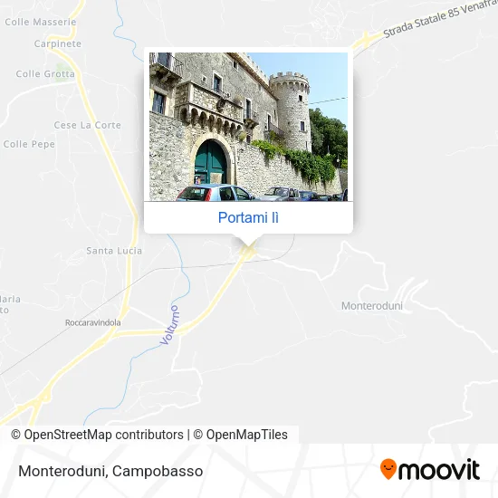 Mappa Monteroduni