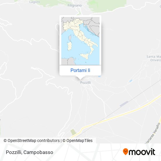 Mappa Pozzilli