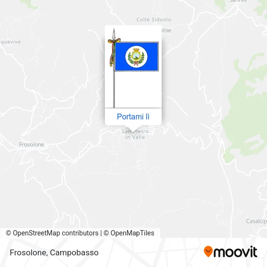 Mappa Frosolone