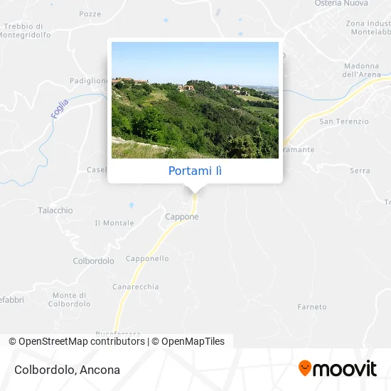 Mappa Colbordolo