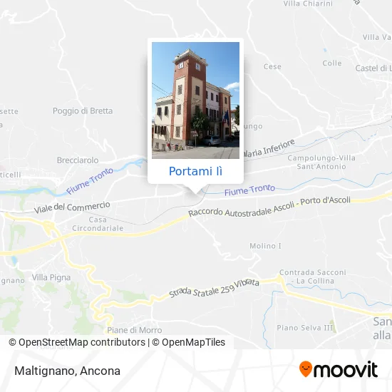 Mappa Maltignano