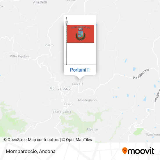 Mappa Mombaroccio