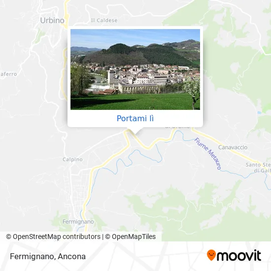 Mappa Fermignano