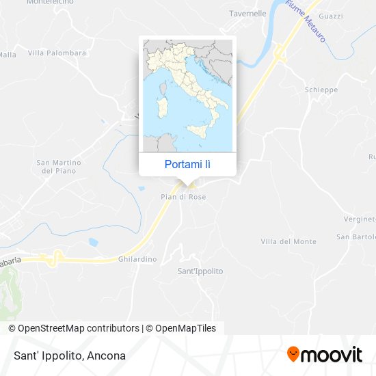 Mappa Sant' Ippolito