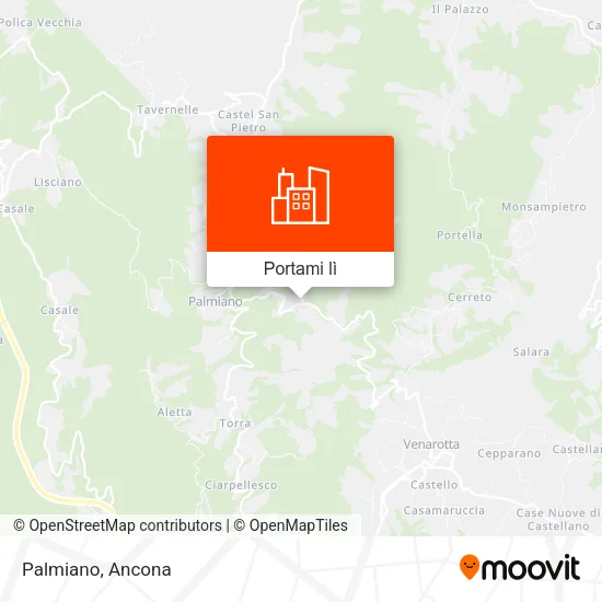 Mappa Palmiano