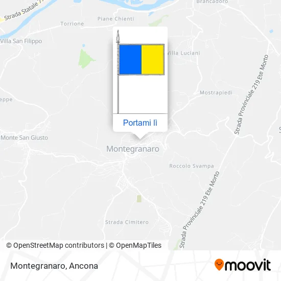 Mappa Montegranaro