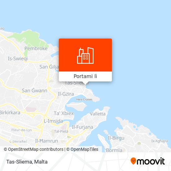 Mappa Tas-Sliema