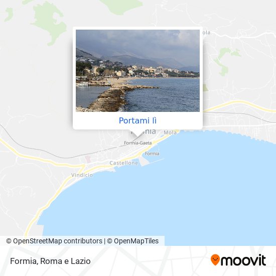 Mappa Formia