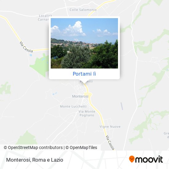 Mappa Monterosi