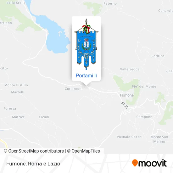 Mappa Fumone