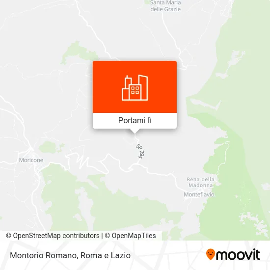 Mappa Montorio Romano