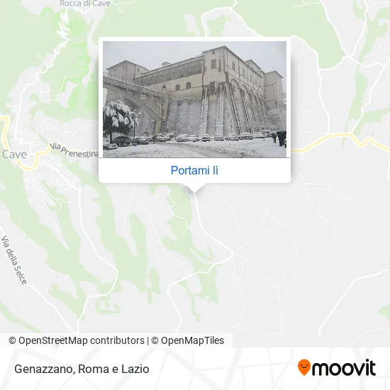 Mappa Genazzano